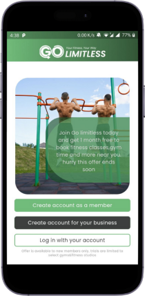 Go Limitless App Image 1